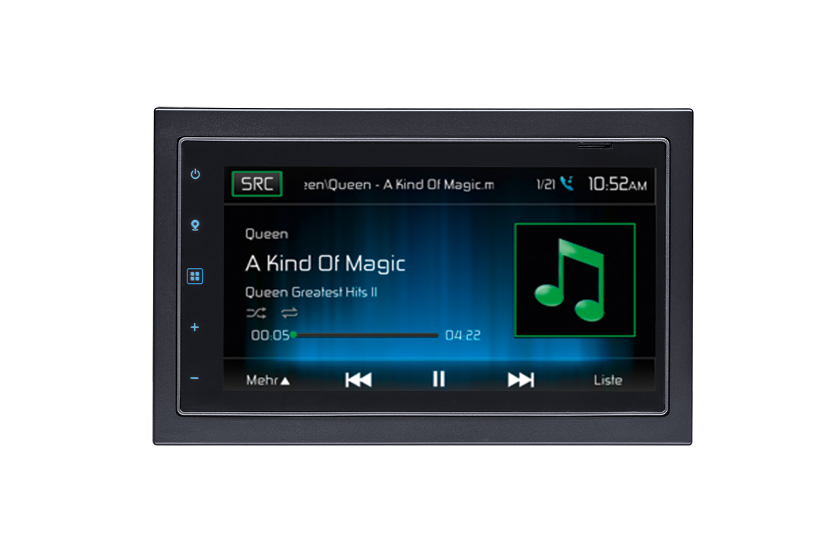 Autoradio RADIO BT 4x50 Watt Mac Audio Mac 520 DAB 2-DIN USB Bluetooth DAB 